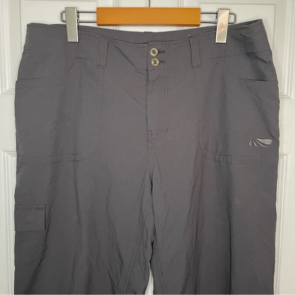 Marika grey hiking capri pant Size Large - Picture 3 of 8